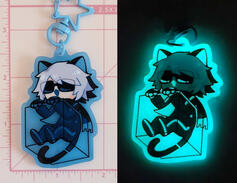 Glow in the dark. Printed by Vograce