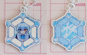 Magic Mirror charm. Printed by Vograce