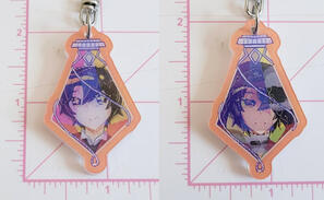 Lenticular charm. Printed by Wooacry.